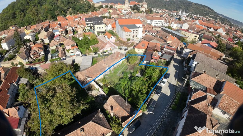 Teren intravilan 1949 mp, central, Sighișoara, str. Geor...