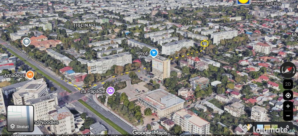 Apartament 3 camere Tiglina 2 Galati BD.George Cosbuc decomandat