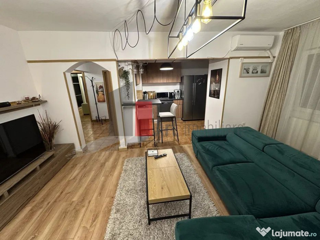 Apartament 3 camere Lux | Zona linistita | Metrou | Mobil...