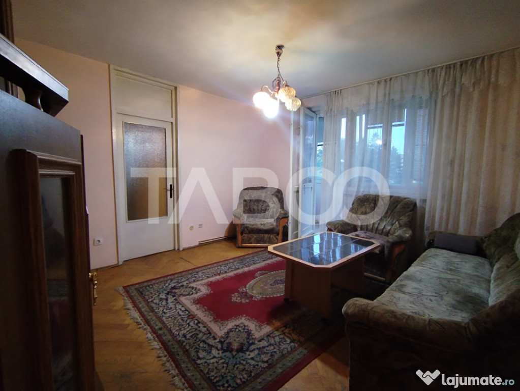 Apartament 3 camere de inchiriat etaj intermediar mobilat ut