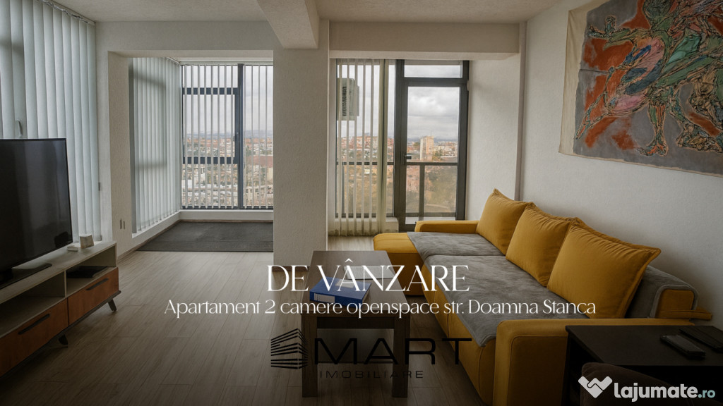 Apartament 2 camere openspace str. Doamna Stanca