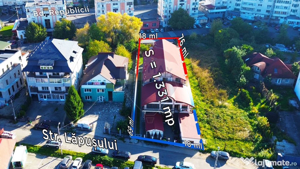 Pensiune cu Restaurant de vânzare – Locație Centrală...