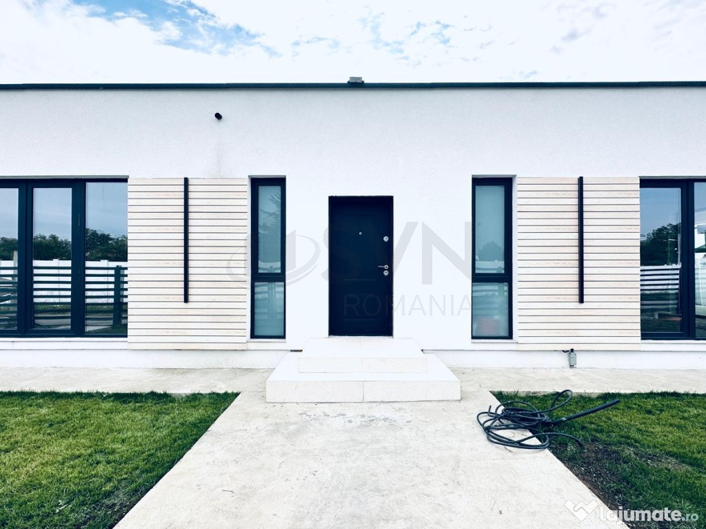 Casa pe un singur nivel teren 510 mp Corbeanca