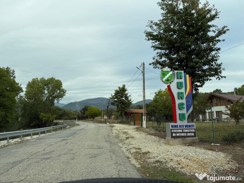 Teren 13.000 mp - Runcu-Suseni - oportunitate turistică