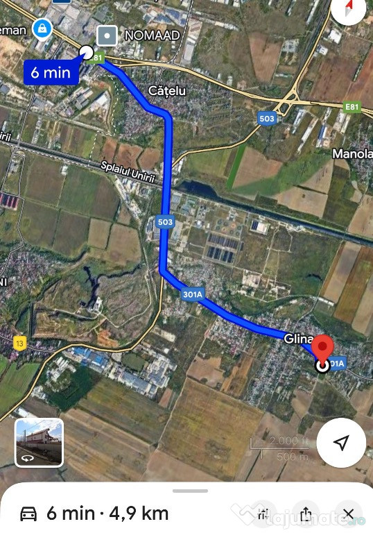 Vand casa Glina 6 minute de Bdul T.Pallady