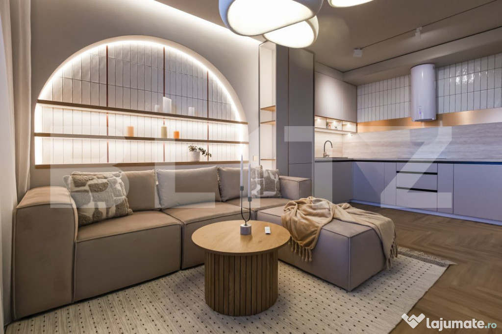 Apartament 3 camere ULTRA-LUX, 75mp , Mobilat&Utilat Complet