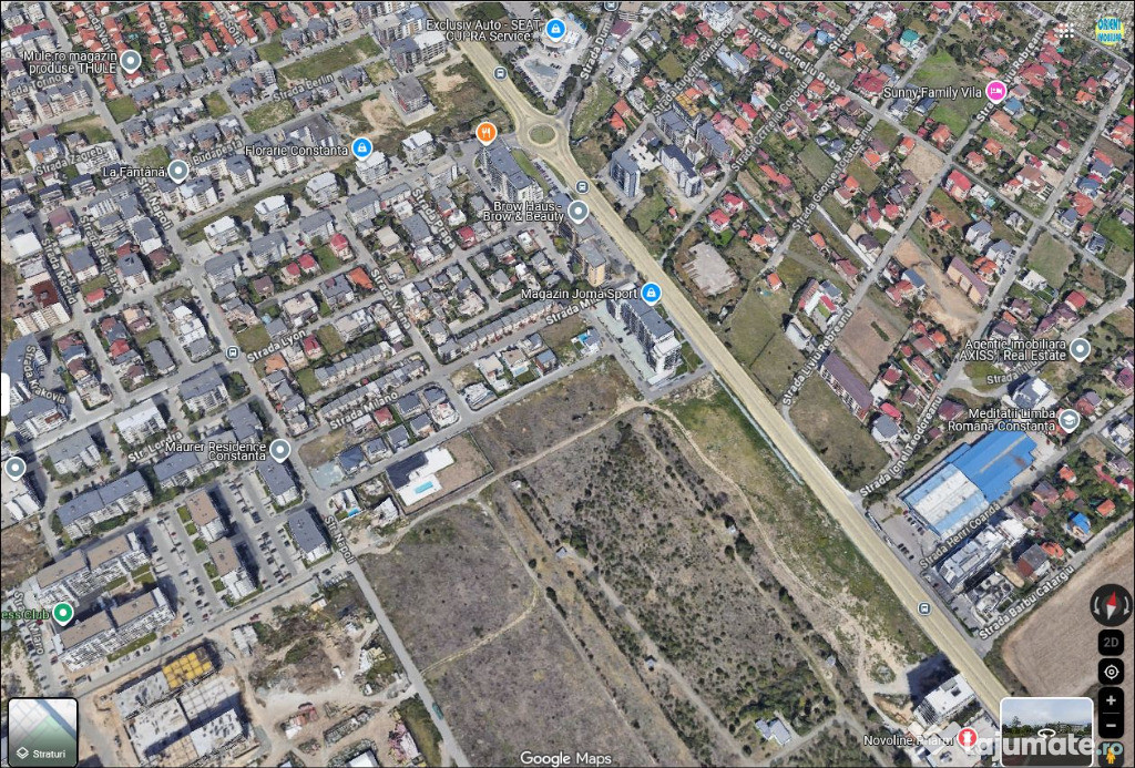 Tomis Plus, teren intravilan 400mp de vanzare