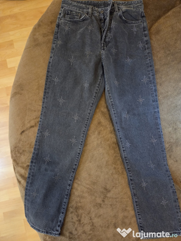 Blugi boyfriend H&M nepurtati marimea 26 (S)