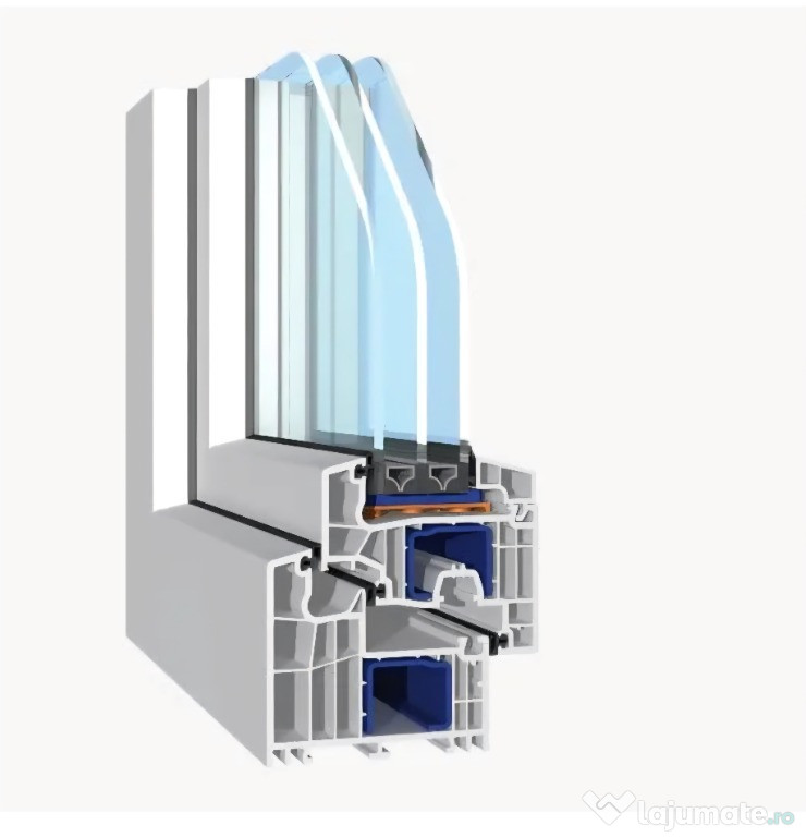 Tamplarie pvc cu geam termopan