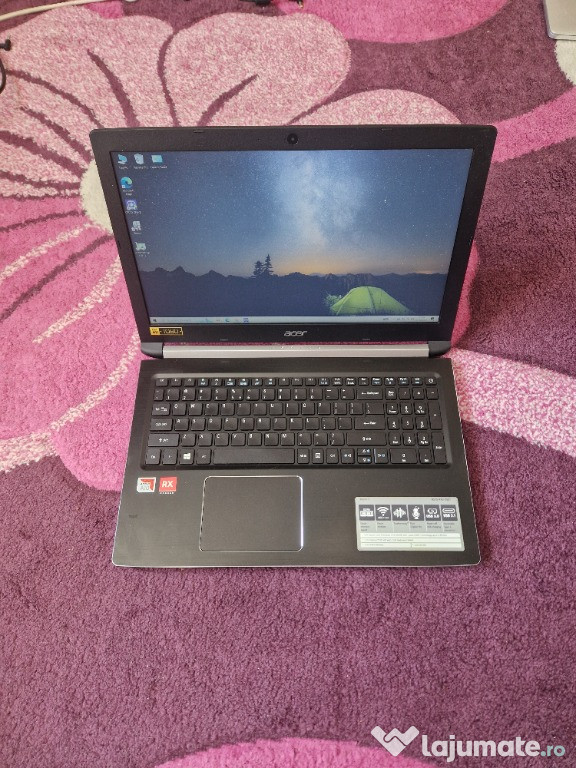 Acer 5 | AMD A10 | RX 540 2 GB |