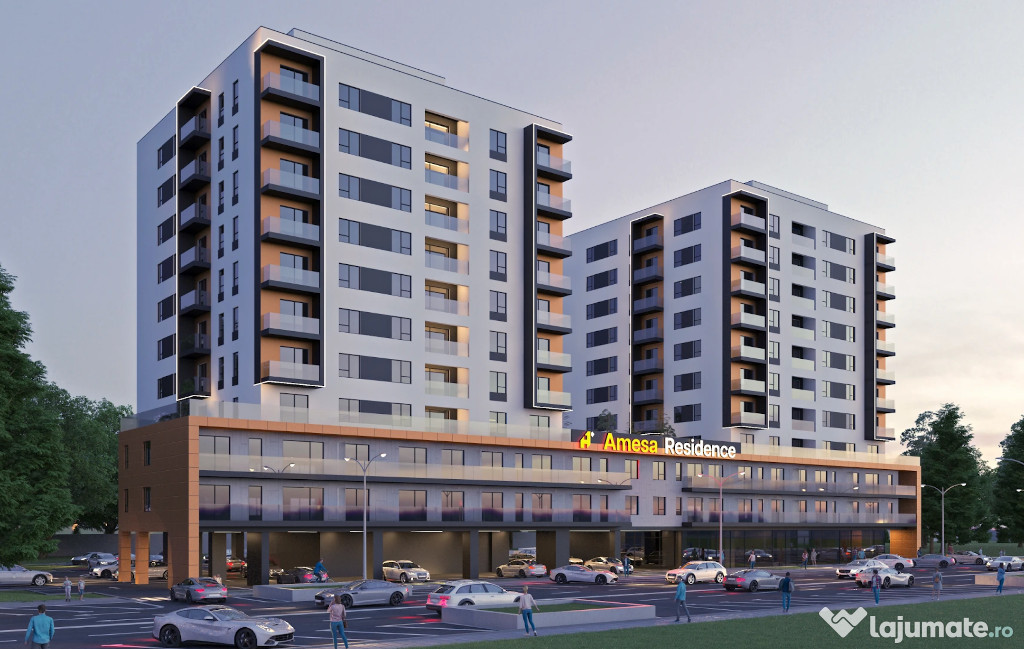 Vânzare apartament cu 2 camere - suprafata 54 mp - etaj 3 Șoseaua Berc