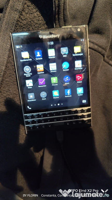 Blackberry password