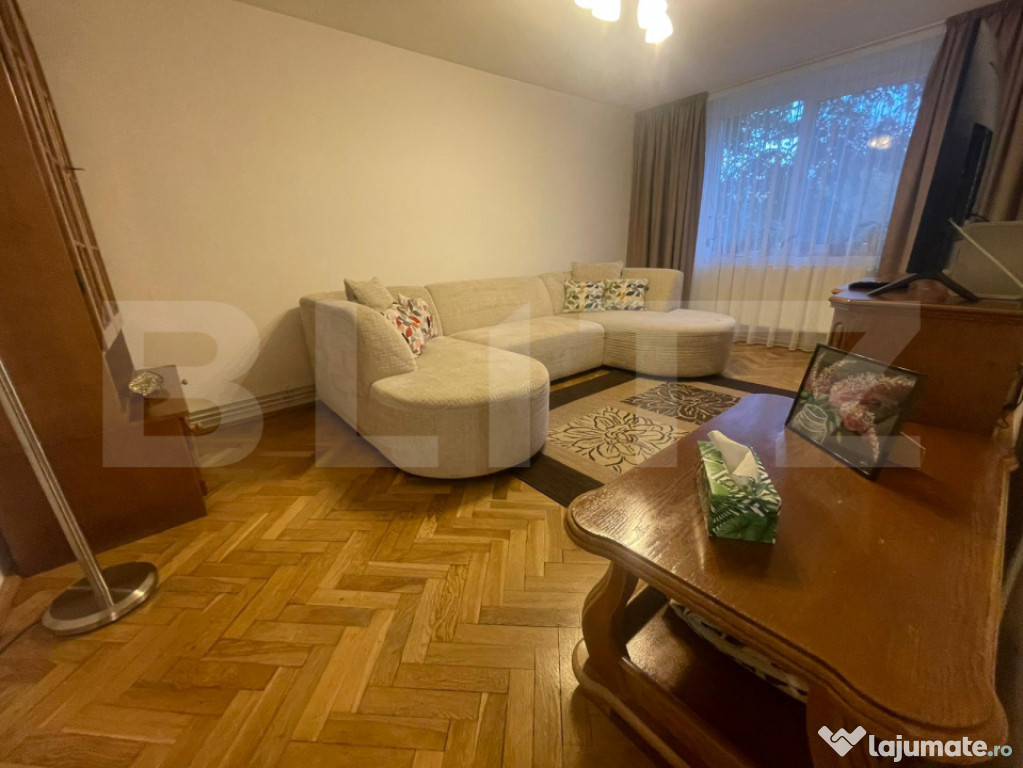 Apartament 3 camere, spatios, cartier Brader