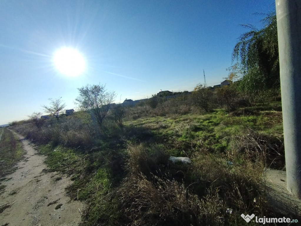 Teren intravilan 1000mp, front 52,38, zona Damila
