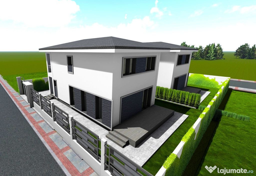 Vilă cochetă cu 3 dormitoare, balcon și 2 terase !