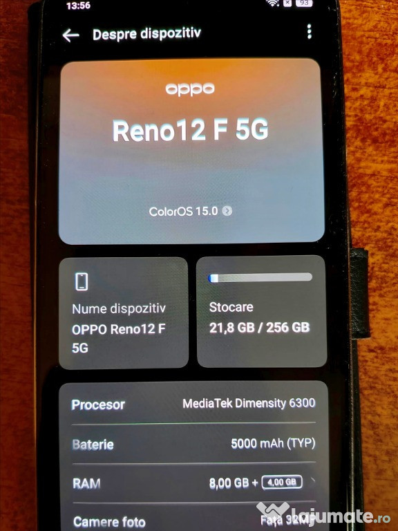 Vand Oppo Renno 12F 5G