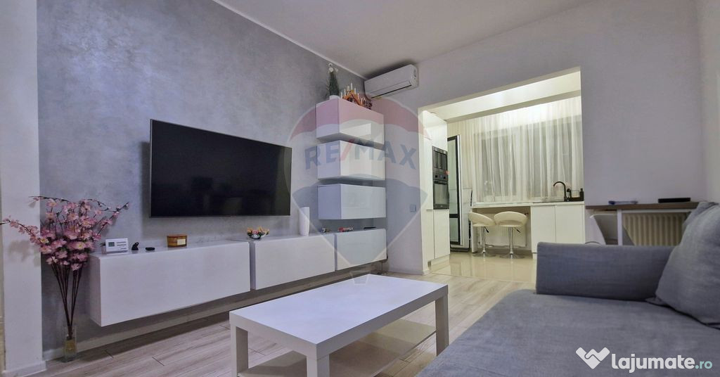 Apartament 2 camere, mobilat și utilat modern, 50mp Mili...