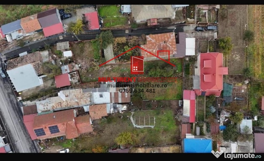 Teren intravilan pentru casa situat pe str.Pacii !