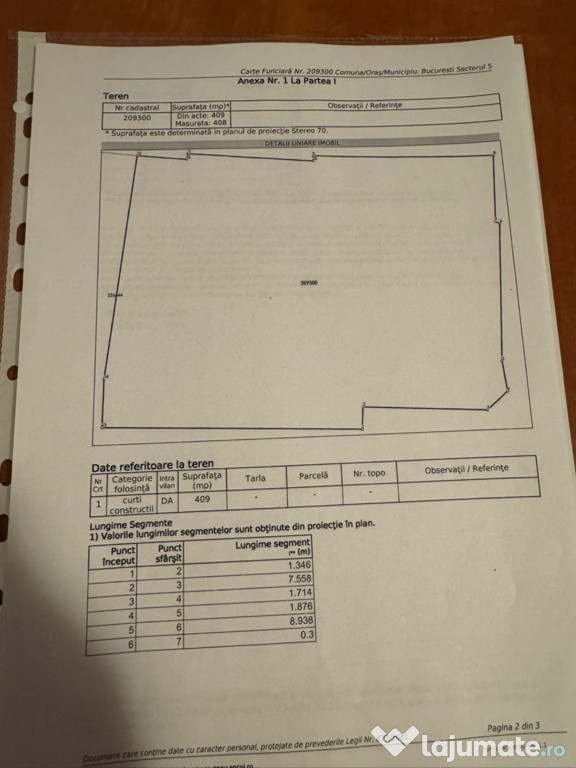 Teren intravilan de vânzare