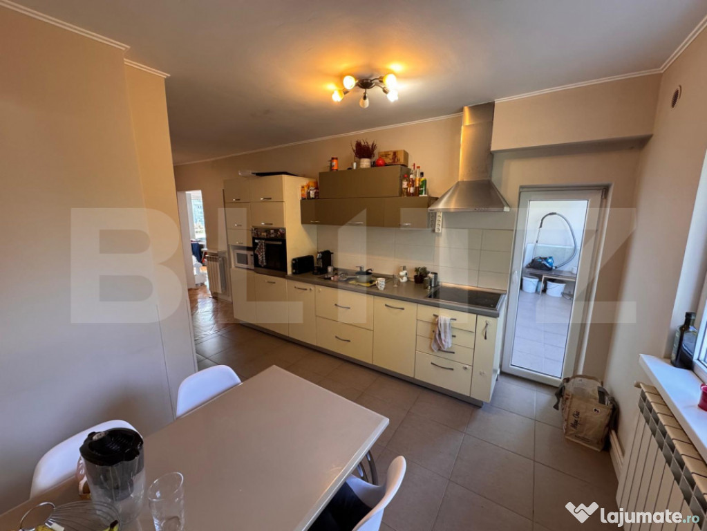 Apartament 3 camere, modern, complet renovat, 2 terase, Gră