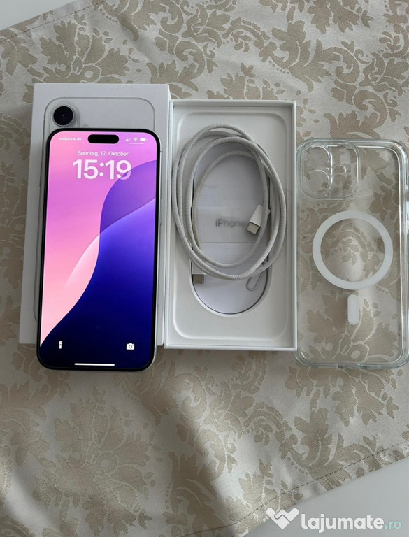 Iphone 16 128gb culoare albă