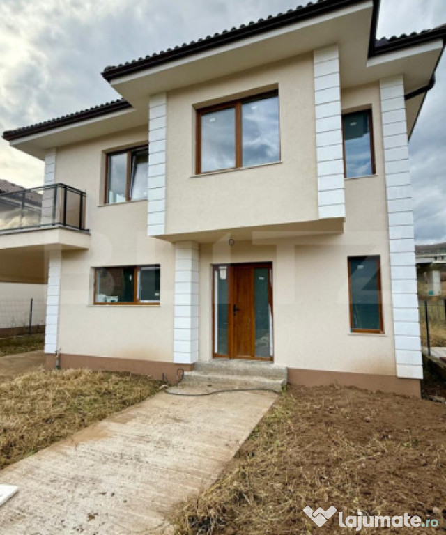 Casa individuala 109 mp utili, 400 mp teren, semifinisata, z