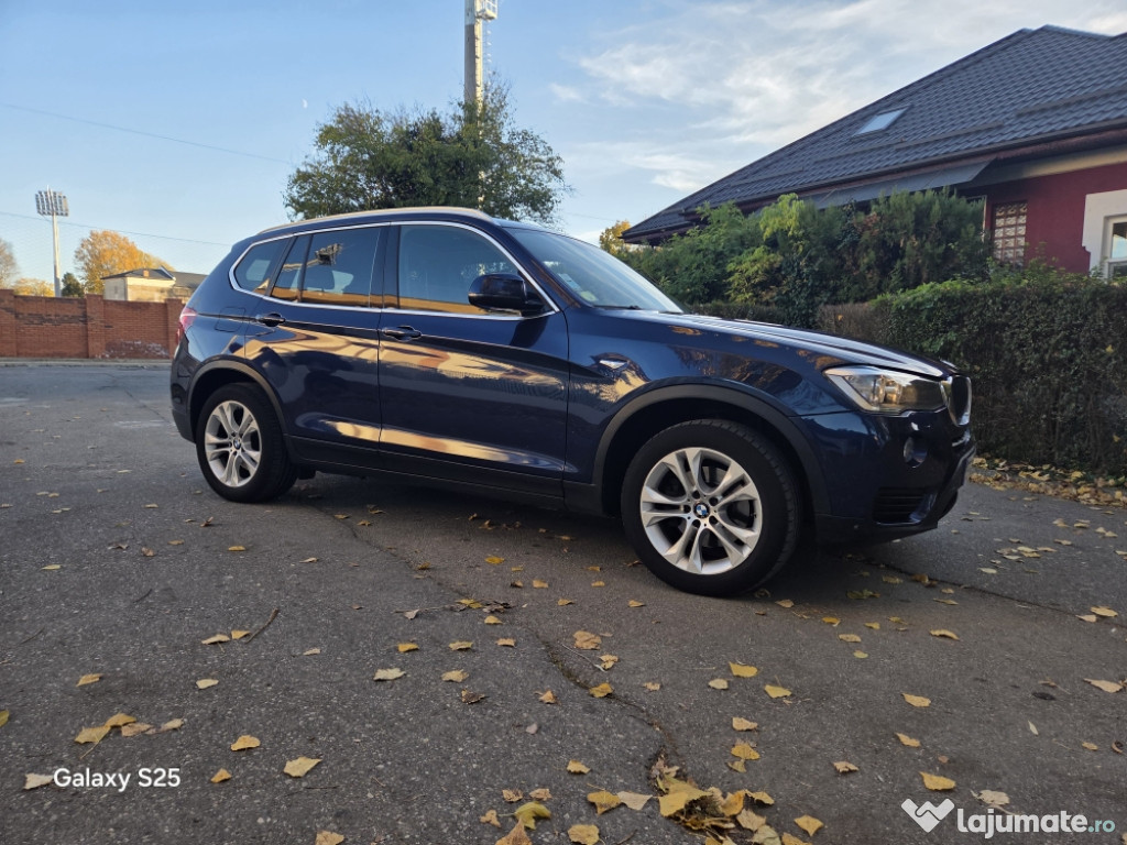 BMW X3 F25 Facelift, 10/2017,Panoramic,km reali, fara daune