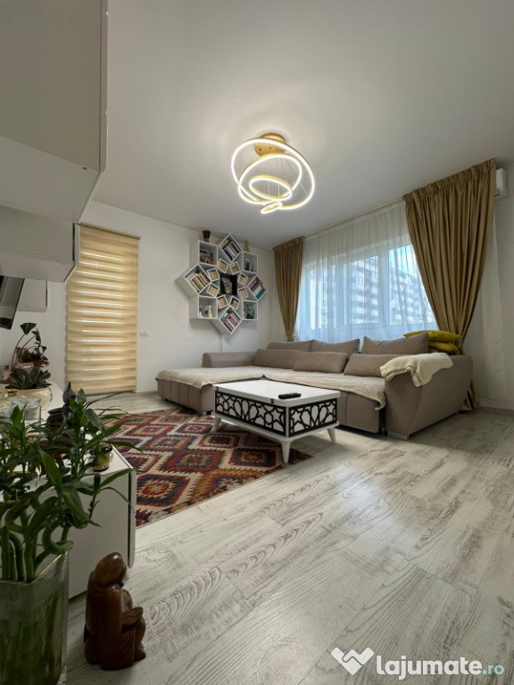 Apartament 2 camere cu gradina, Mobilat si Utilat + Parcare