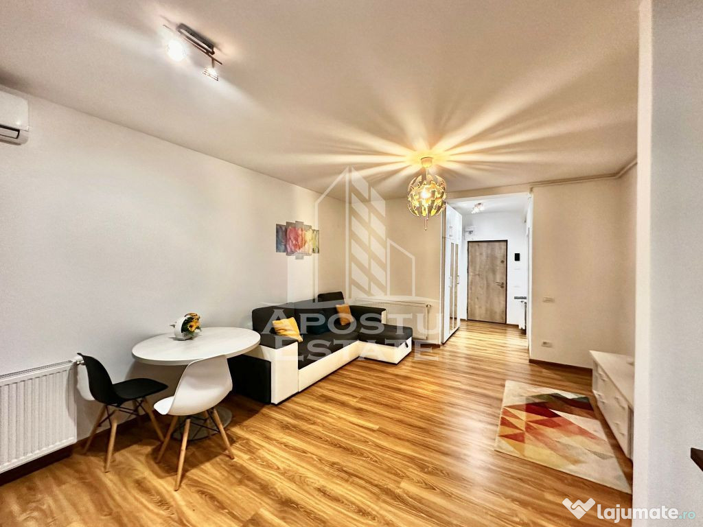 Apartament 1 camera, loc de parcare, petfriendly, Giroc