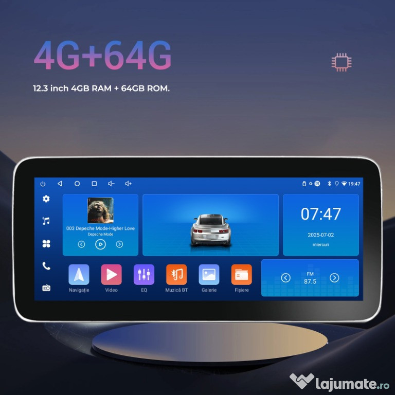 Navigație dedicată Cadillac | Android