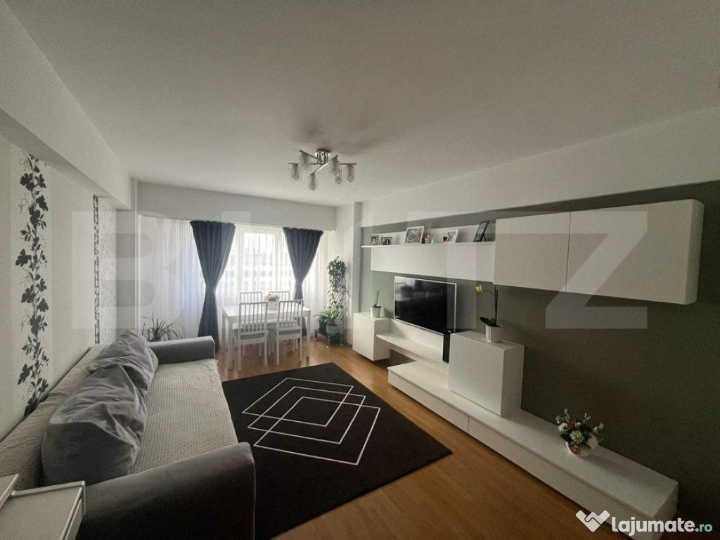 Apartament 3 camere, modern, 74mp. etaj intermediar, zona Me