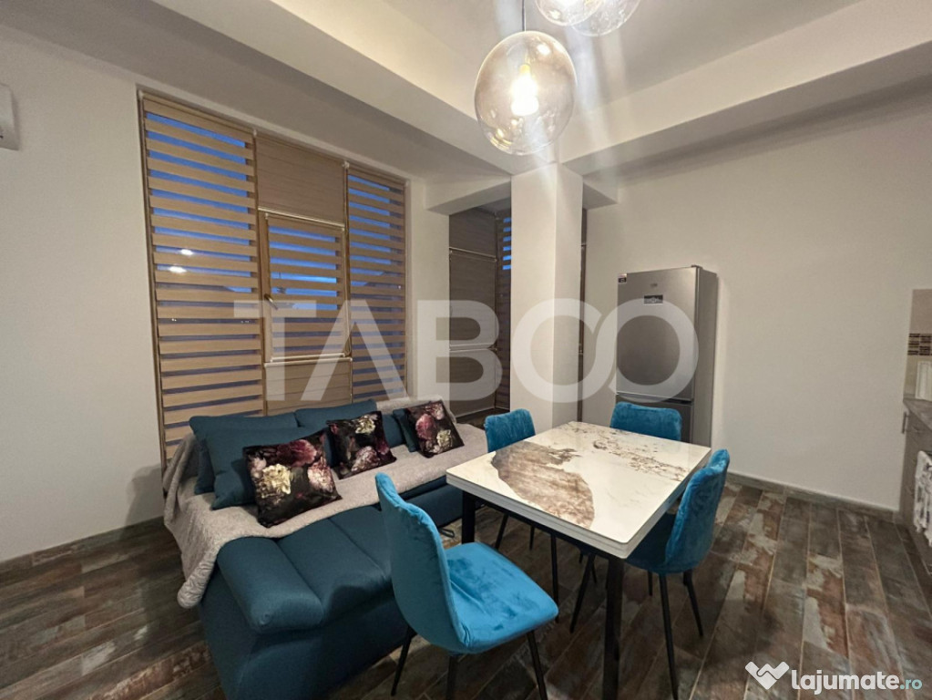 Apartament 3 camere mobilat si utilat complet cu balcon de