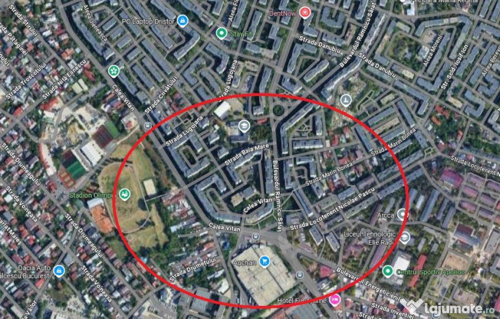 Zona Vitan sp 57 mp trafic intens