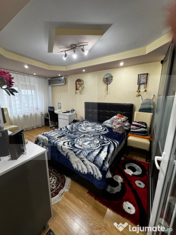 Garsonieră mobilată și utilată, cu centrală proprie –