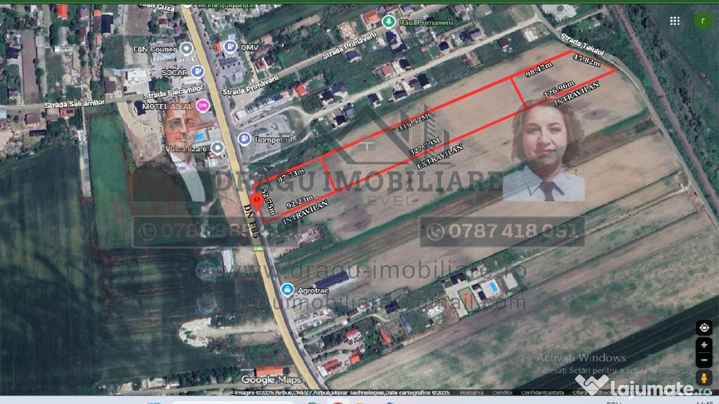 Teren intravilan la E85 / Adjud/ Langa Rompetrol
