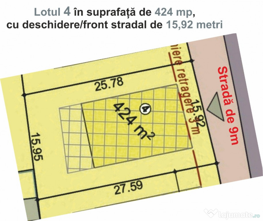 Acționează acum! Loturi de teren pentru case în Sibiu str. Viile Sib