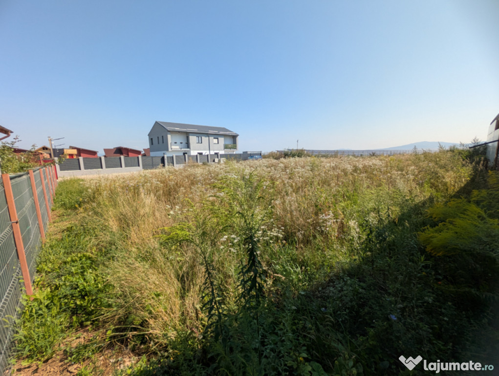 Teren intravilan 608 mp Cartier Izvor-Tarlungeni (Brasov)