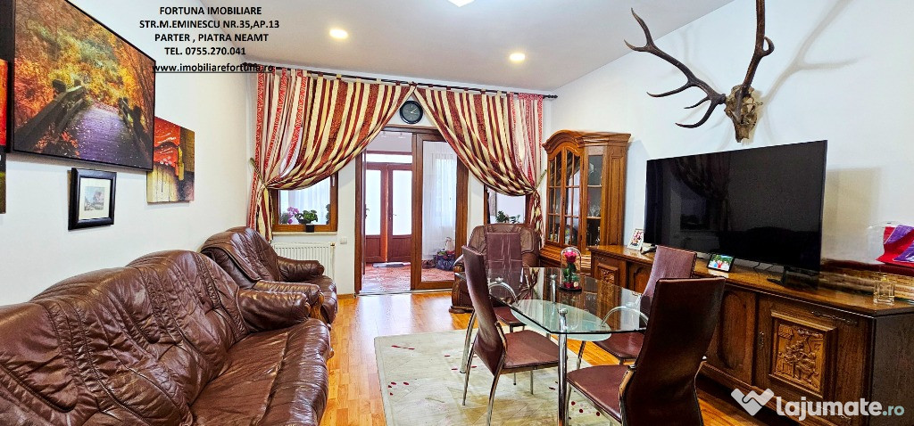 Casa mobilata si utilata integral, cu terasa, zona verde, Piatra Neamt