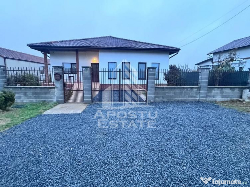 Casa individuala in Mosnita noua, Prima inchiriere,