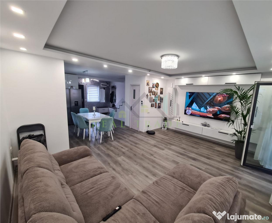 Duplex 4 camere, mobilat, utilat