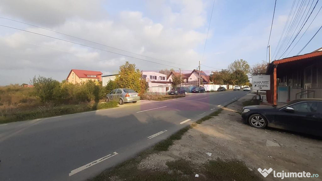 Teren bun pentru 2 sau 3 case aproape de Bucuresti.