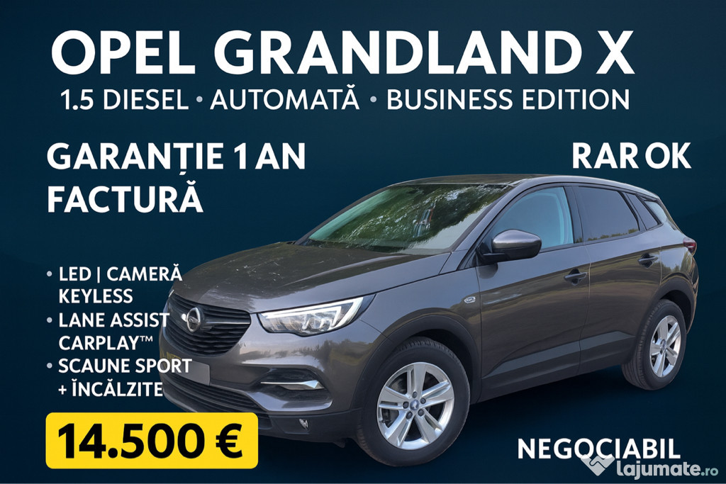 Opel Grandland X Automat Inmatriculat