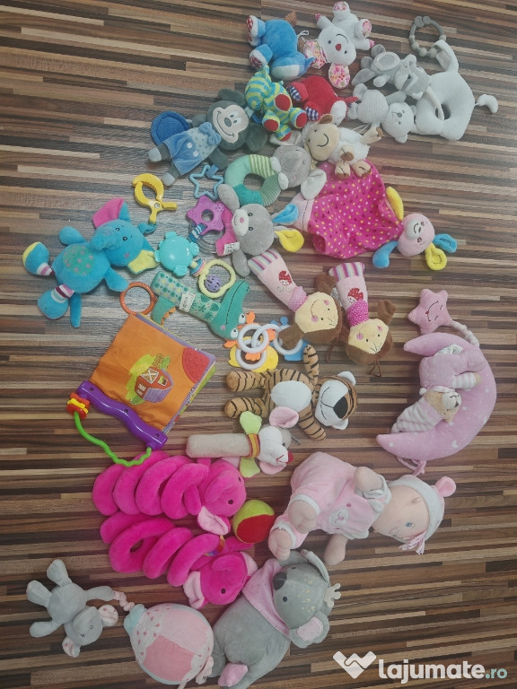 Jucării bebe zornăitoare plușuri
