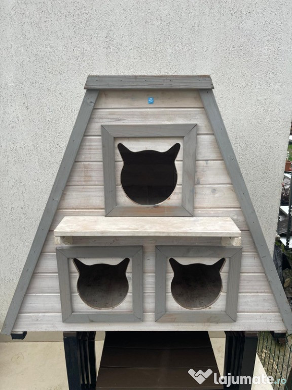 Casuta pisici moderna, cotet pisici