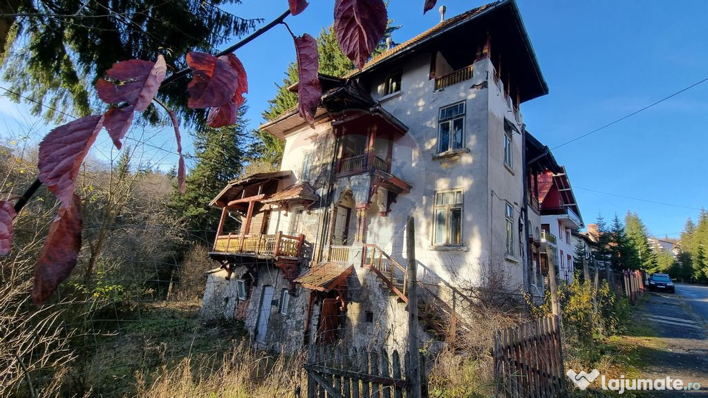 Casă / Vilă interbelica de vanzare +teren,Predeal