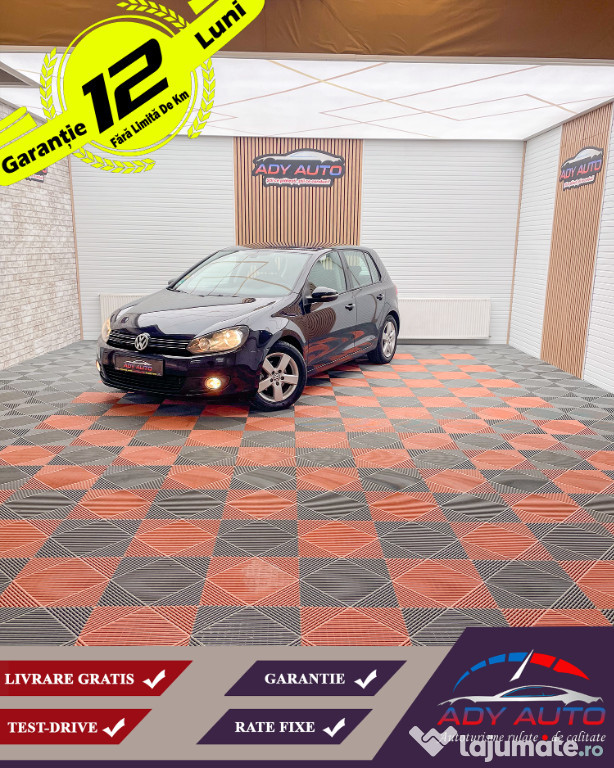 VW Golf VI, 2.0 Diesel, Garantie 12 luni, Buy-back