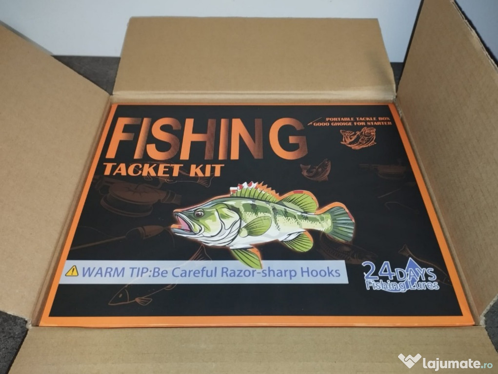 Calendar de Crăciun pentru Pescari – 24 de Surprize