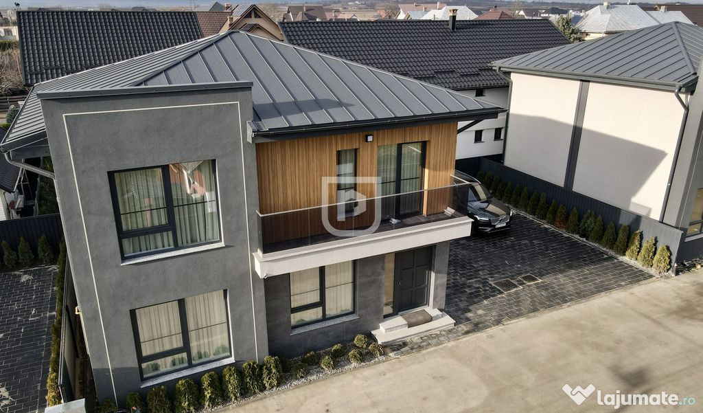 Casă nouă individuală 4 camere, complet mobilată, mut...