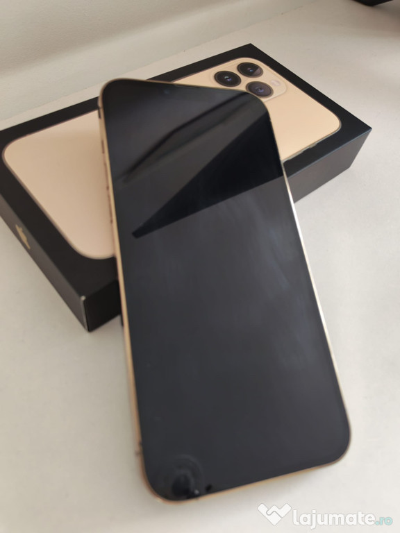 Vând iPhone 13 Pro Max – 128GB – GOLD – Stare impecabilă