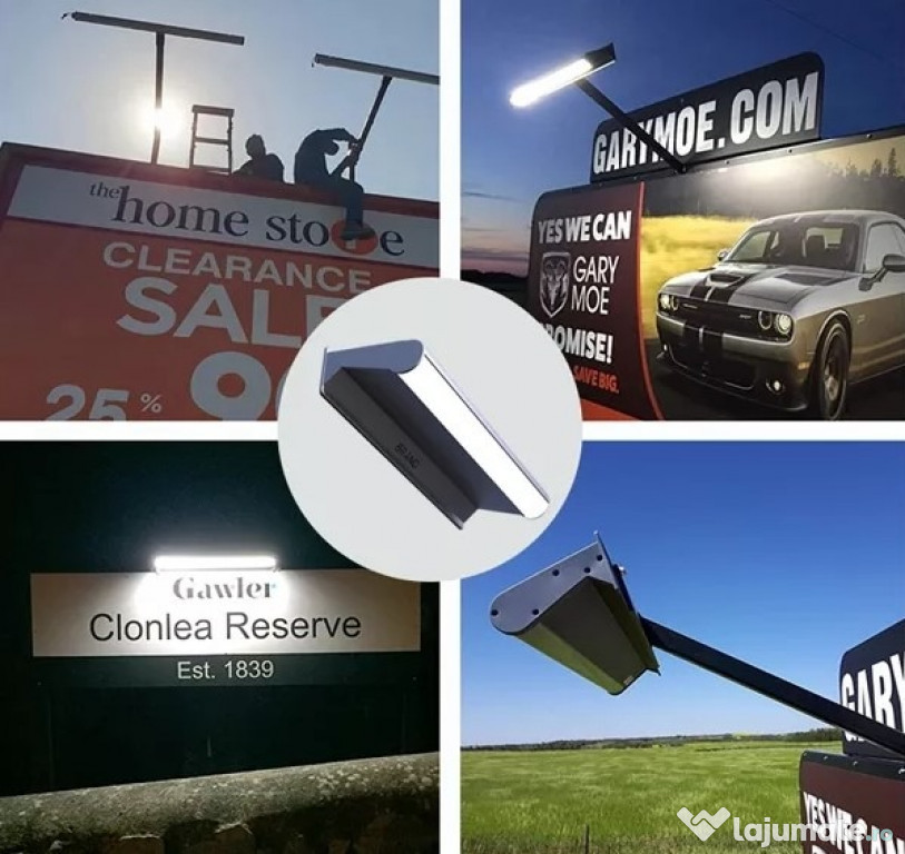 Lampa LED solara integrata